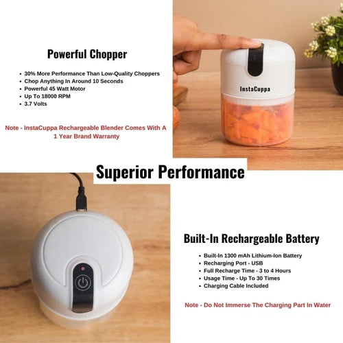 Electric Mini Garlic Chopper